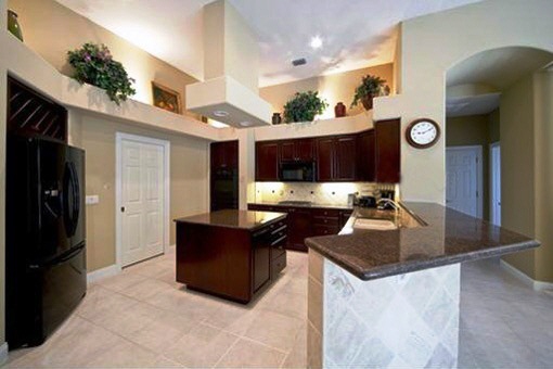 Open style fully equipped kitchen